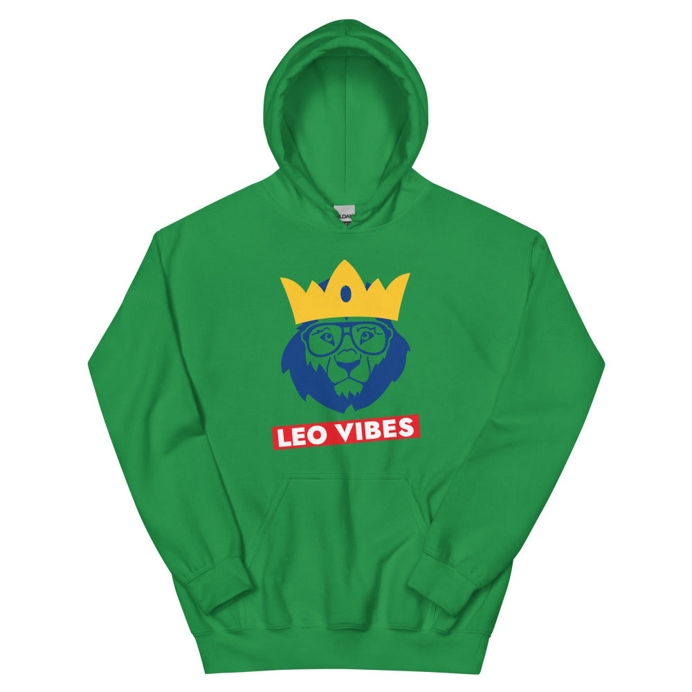 Leo Vibes Hoodie - Irish Green Color - https://ascensionemporium.net